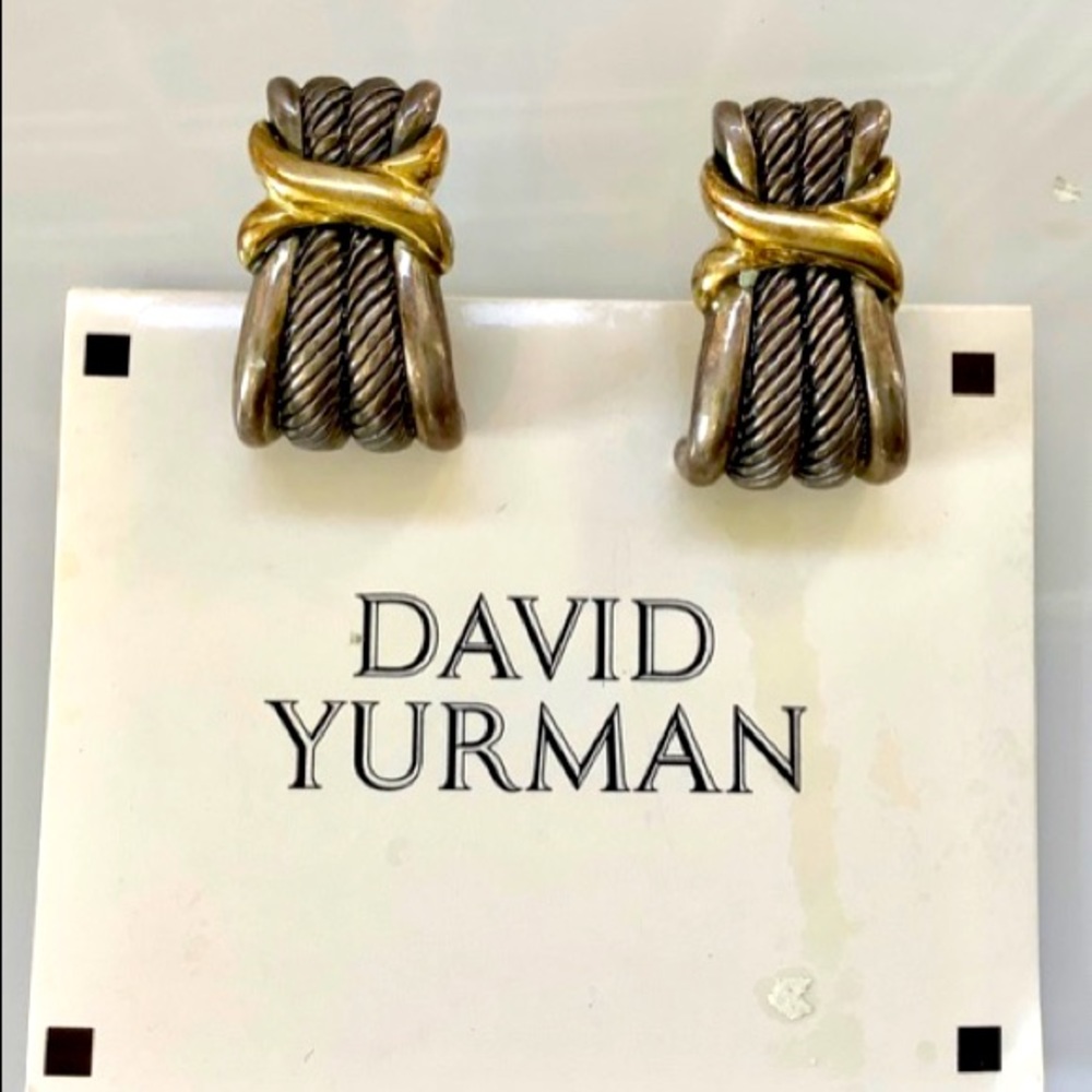 David Yurman Cable Earrings